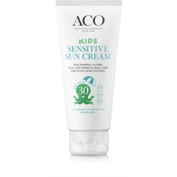 ACO Sun Kids Sensitive Cream SPF 30 100 ml