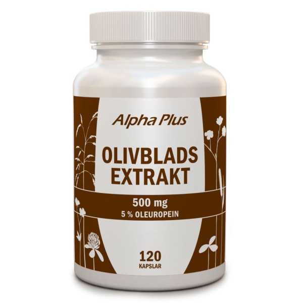 Alpha Plus Alpha Plus Olivbladextrakt 120 kapslar