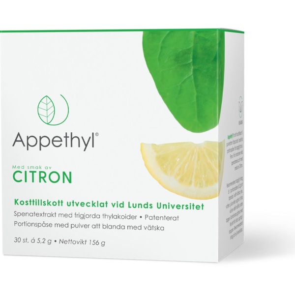 Appethyl Citronsmak 30 dospåsar