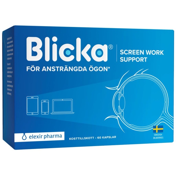 Elexir Pharma Blicka 60 kapslar