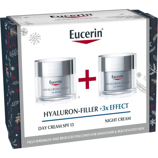 Eucerin Hyaluron-Filler +x3 Effect Day & Night Cream 2 x 50 ml