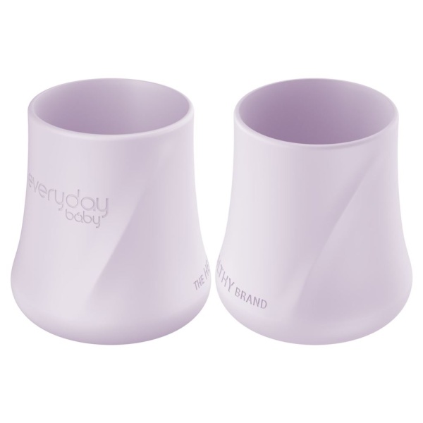 Everyday Baby Silikonmugg Light Lavender 2 st