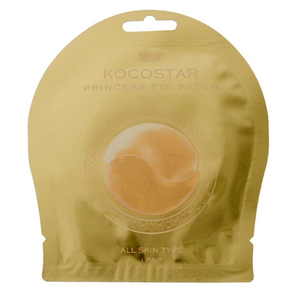 KOCOSTAR Princess Eye Patch Gold 1 pair