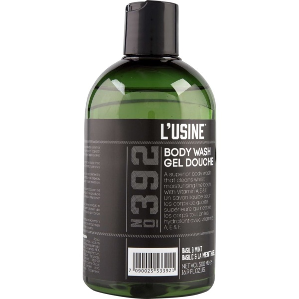 L'Usine Shower Gel Basil & Mint 500 ml
