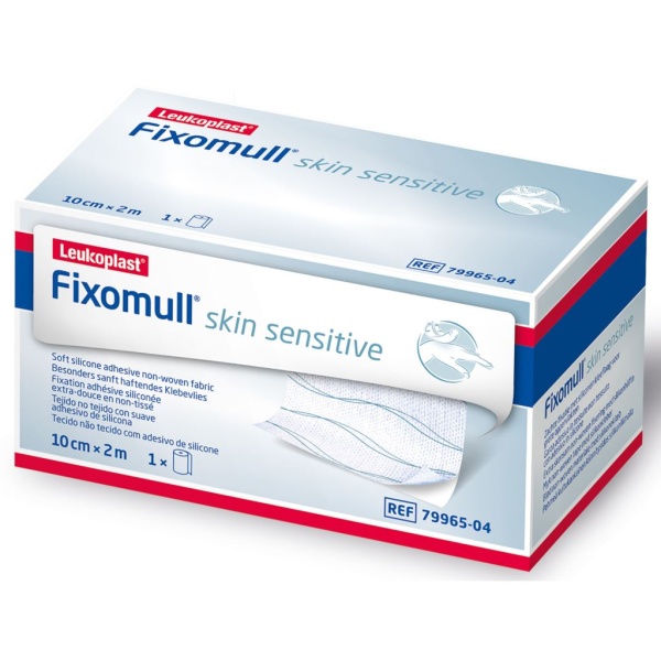 Leukoplast Fixomull Skin Sensitive 10 cm x 2 m 1 st