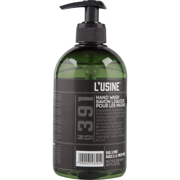 L'usine Hand Wash Basil & Mint 500 ml