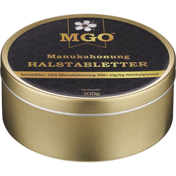 MGO Halstabletter Manukahonung 100 g