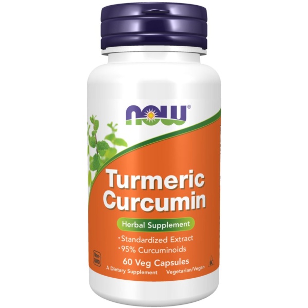 NOW Curcumin Extract 95% 60 vegkapslar