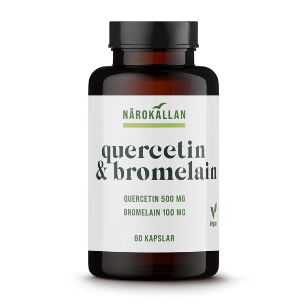 Närokällan Quercetin & Bromelain 60 st