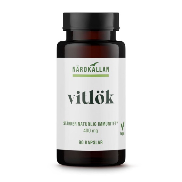 Närokällan Vitlök 400 mg 90 kapslar