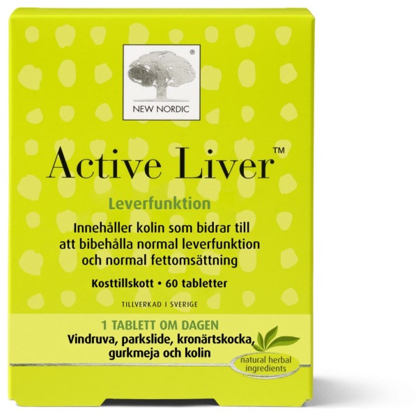 New Nordic Active Liver 60 tabletter