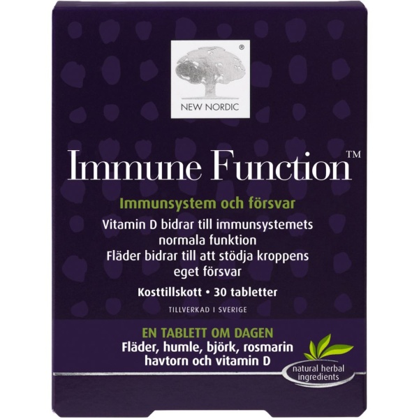 New Nordic Immune Function 30 tabletter