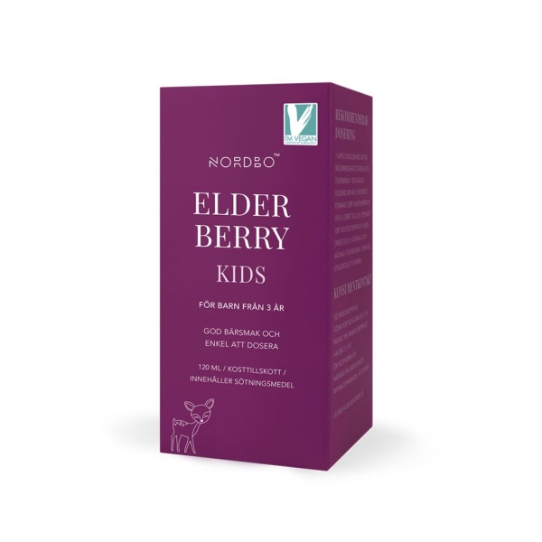 Nordbo Elderberry Kids 120 ml