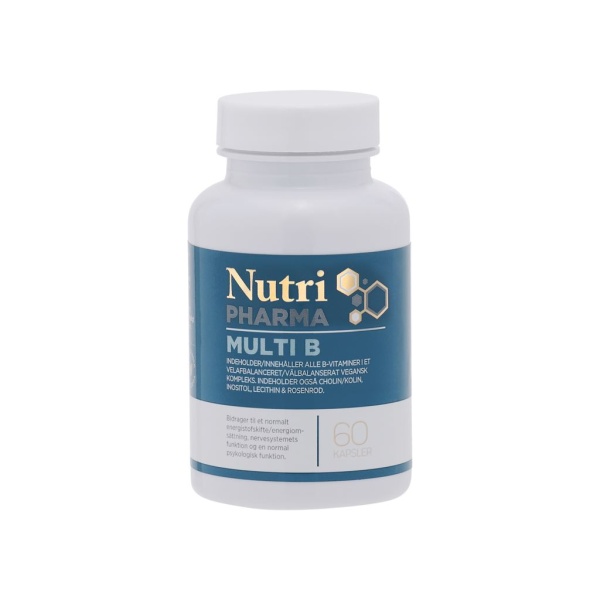 Nutri Pharma Multi B 60 kapslar