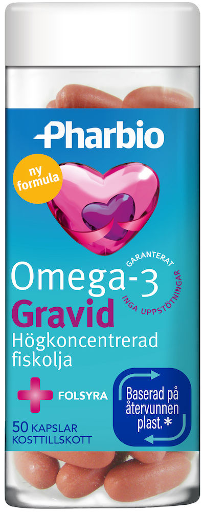 Pharbio Omega-3 Gravid 50 st