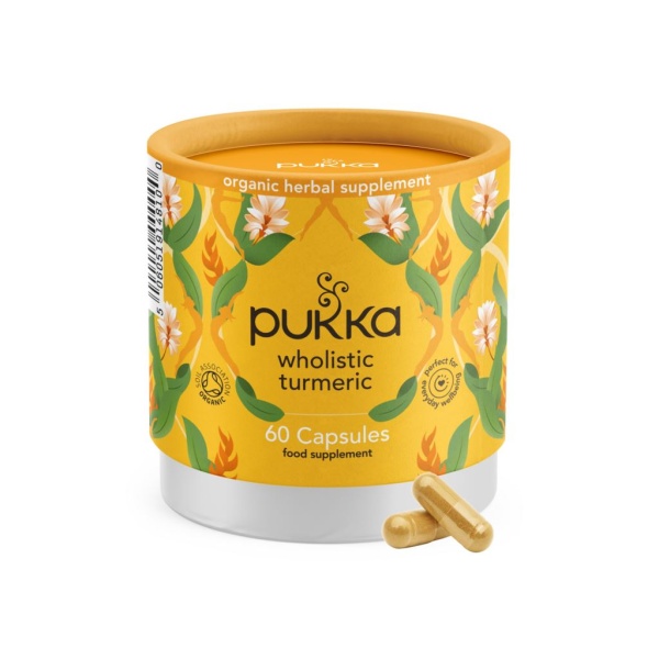 Pukka Herbs Wholistic Turmeric 60 kapslar