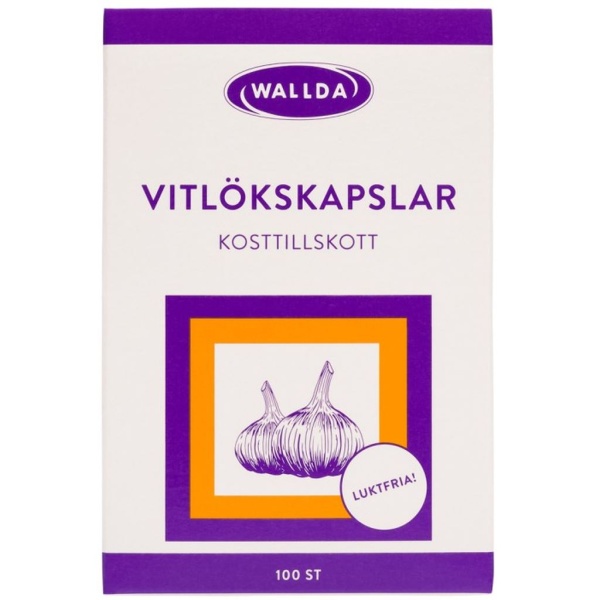 Wallda Vitlökskapslar 100 st