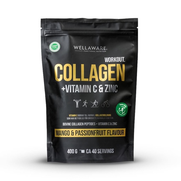 WellAware Collagen +Vitamin C & Zink Mango & Passion 400 g