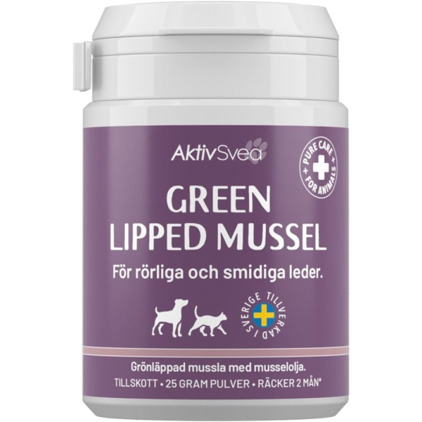 AktivSvea Green Lipped Mussel 25 g