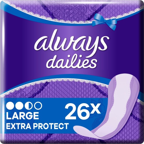 Always Extra protect large 26 st