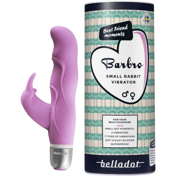 Belladot Barbro Liten Rabbit-vibrator Rosa