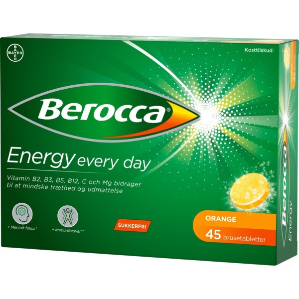 Berocca Energy Orange 45 brustabletter