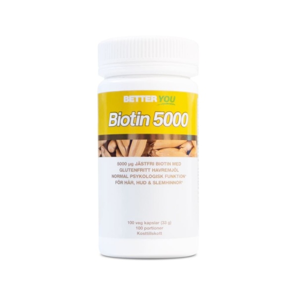 Better You Biotin 5000 µg 30 kapslar