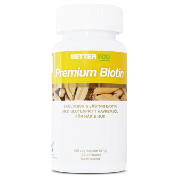 Better You Premium Biotin 100 kapslar