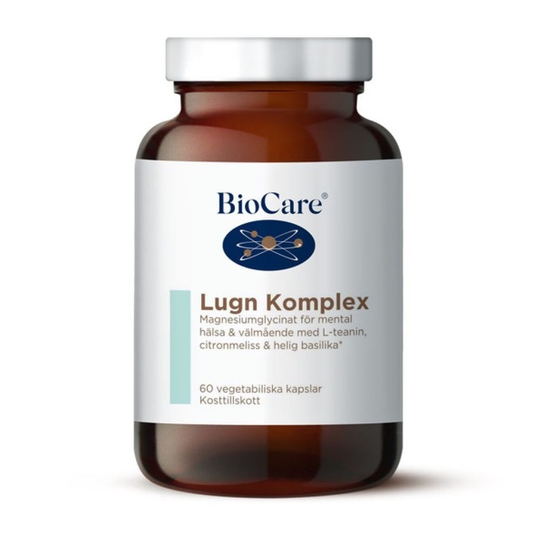 BioCare Lugn Komplex 60 kapslar