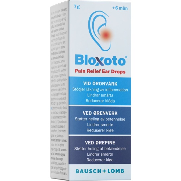 Bloxoto Pain Releif Ear Drops 7 g