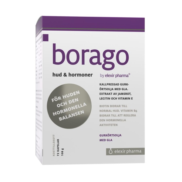 Borago Hud och Hormoner 72 st