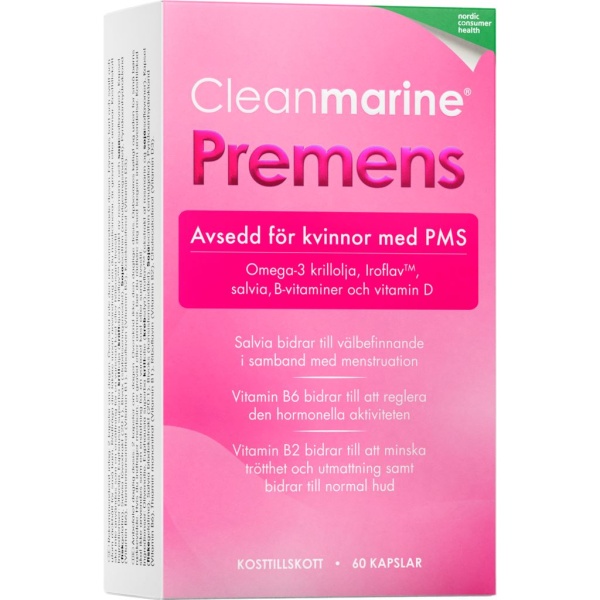 Cleanmarine Premens 60 kapslar