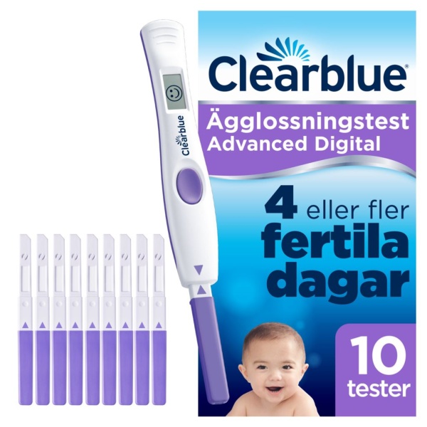 Clearblue Advanced Digital Ägglossningstest 10 st