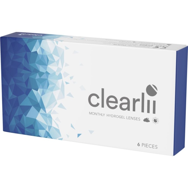 Clearlii Monthly Hydrogel +1.50 Månadslinser 6 st