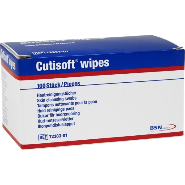 Cutisoft Wipes Injektionstork 100 st