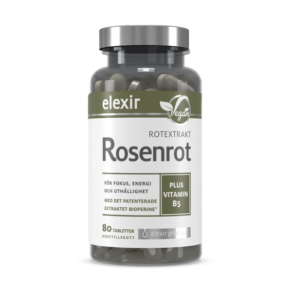 Elexir Rosenrot Kosttillskott 80 st