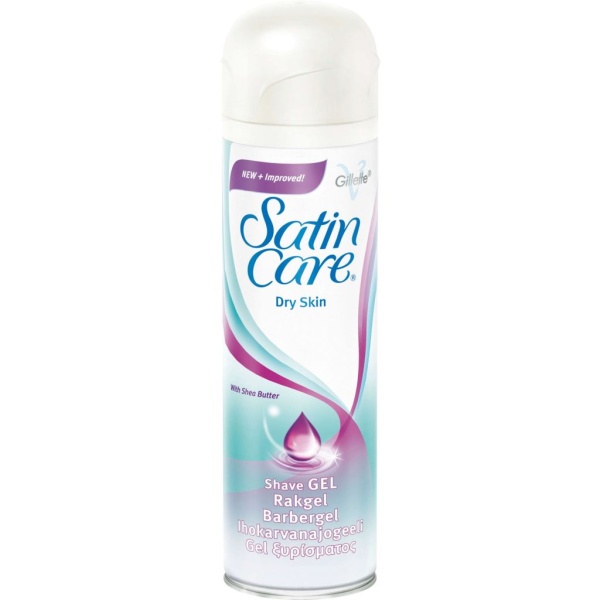 Gillette Satin Care Dry Skin Rakgel 200 ml