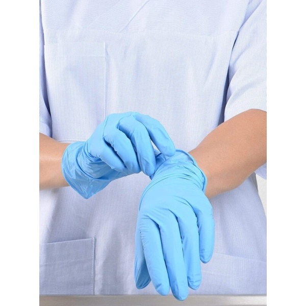 Krutex Nitril Clinic Handskar 100 - Premium - Large