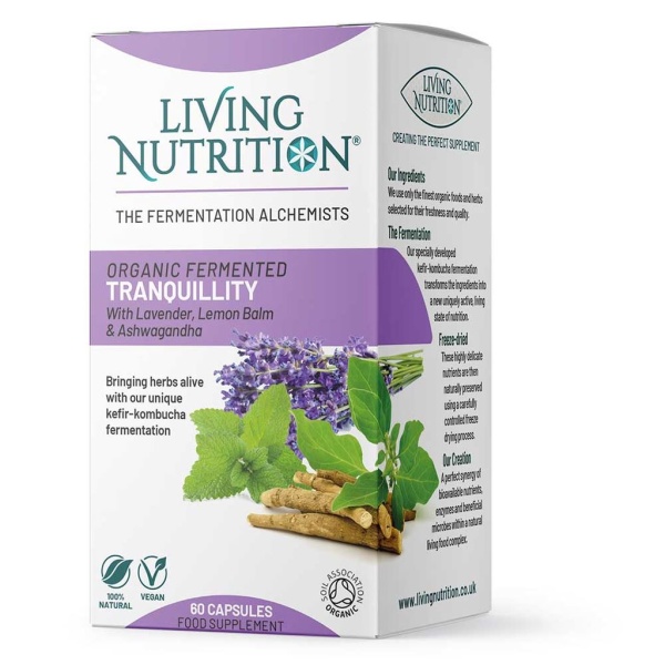 Living Nutrition Organic Fermented Tranquillity 60 kapslar