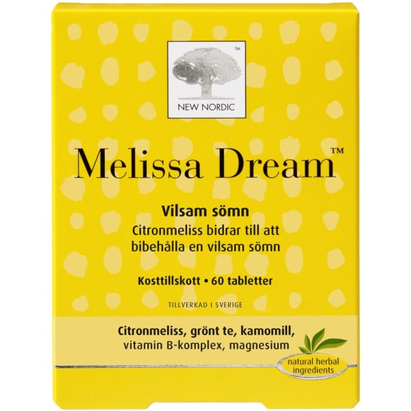 Melissa Dream kosttillskott 60 st
