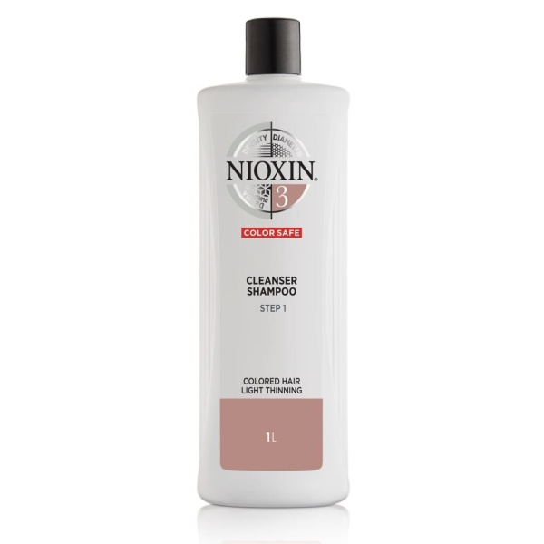 NIOXIN Hair System 3 Cleanser Shampoo 1000 ml