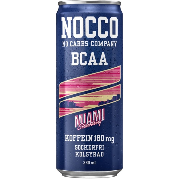 NOCCO Miami Strawberry 330 ml