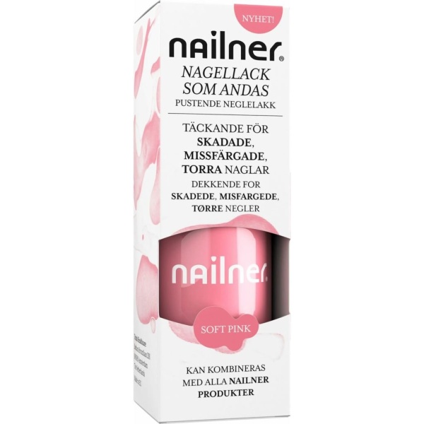 Nailner Nagellack Soft Pink 8 ml
