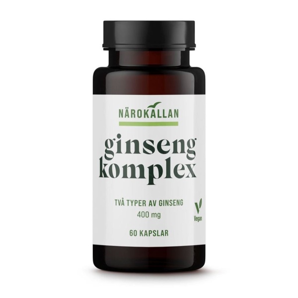 Närokällan Ginseng Komplex 60 kapslar