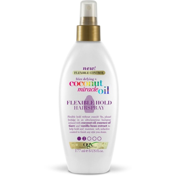 OGX Cocomiracle Flex Hold Hairspray 177 ml