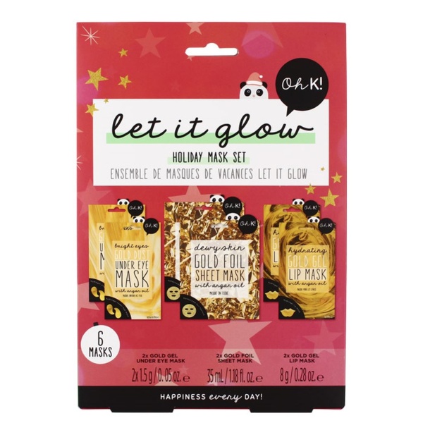 Oh K! Let it Glow Holiday Mask Set