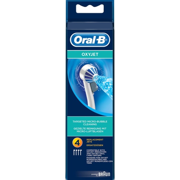 Oral-B Oxyjet Aqua Care Tandborsthuvud 4 st