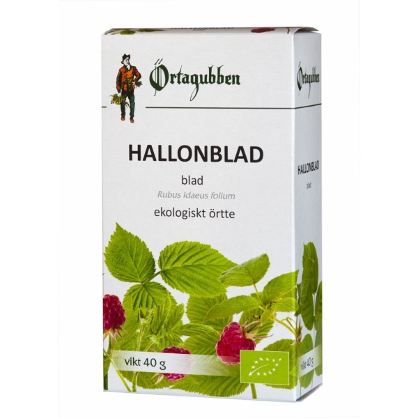 Örtagubben Hallonblad Ekologiskt Örte 40 g