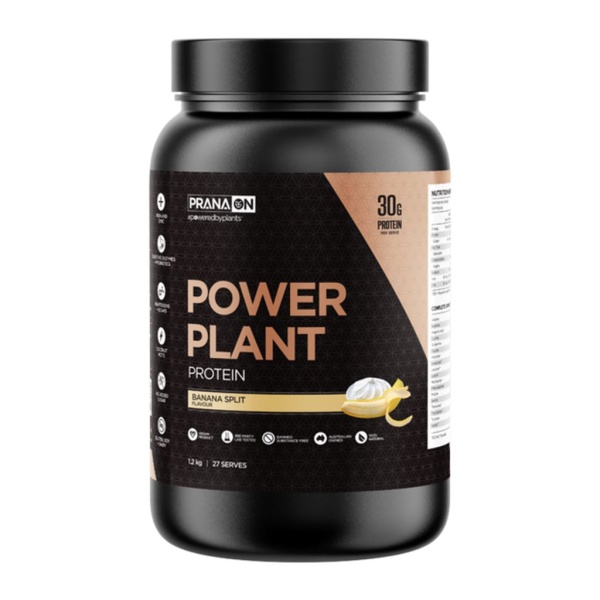 PranaOn Power Plant Protein Banana Split 1.2 kg