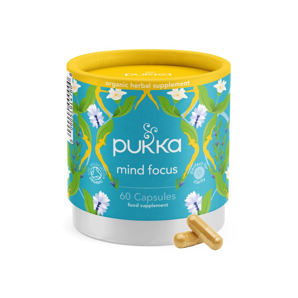 Pukka Herbs Mind Focus 60 kapslar